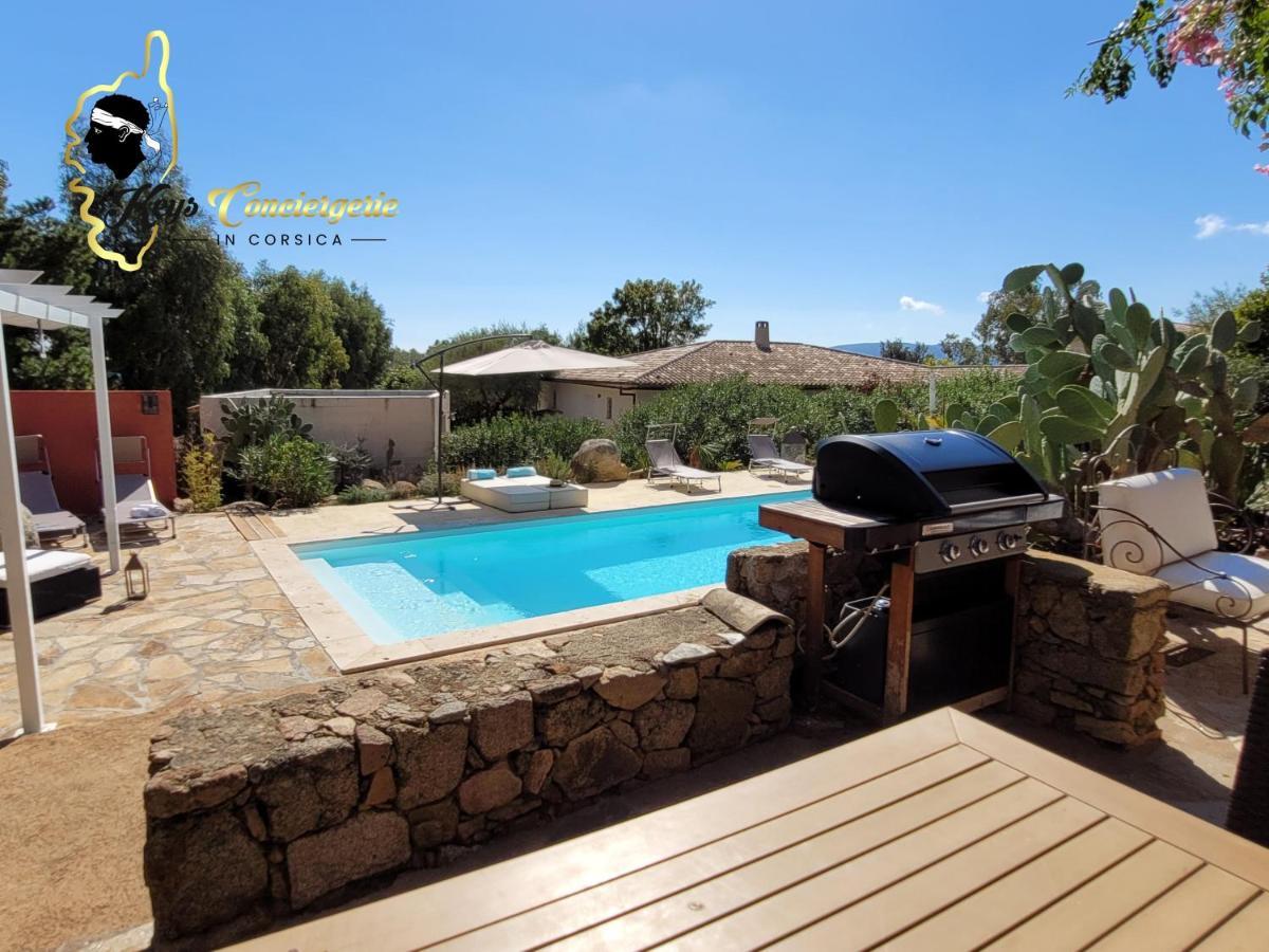 Casa Salya 8 Pers Piscine Privee Chauffee San Cipriano Villa Lecci Luaran gambar