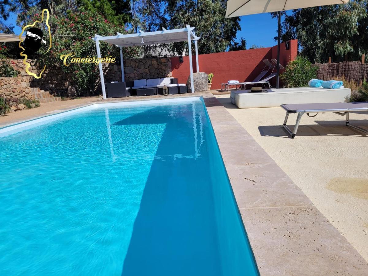 Casa Salya 8 Pers Piscine Privee Chauffee San Cipriano Villa Lecci Luaran gambar