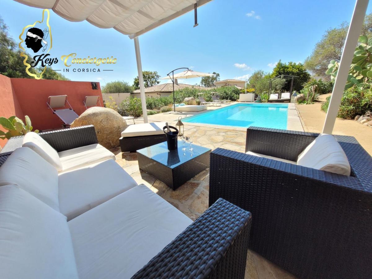 Casa Salya 8 Pers Piscine Privee Chauffee San Cipriano Villa Lecci Luaran gambar