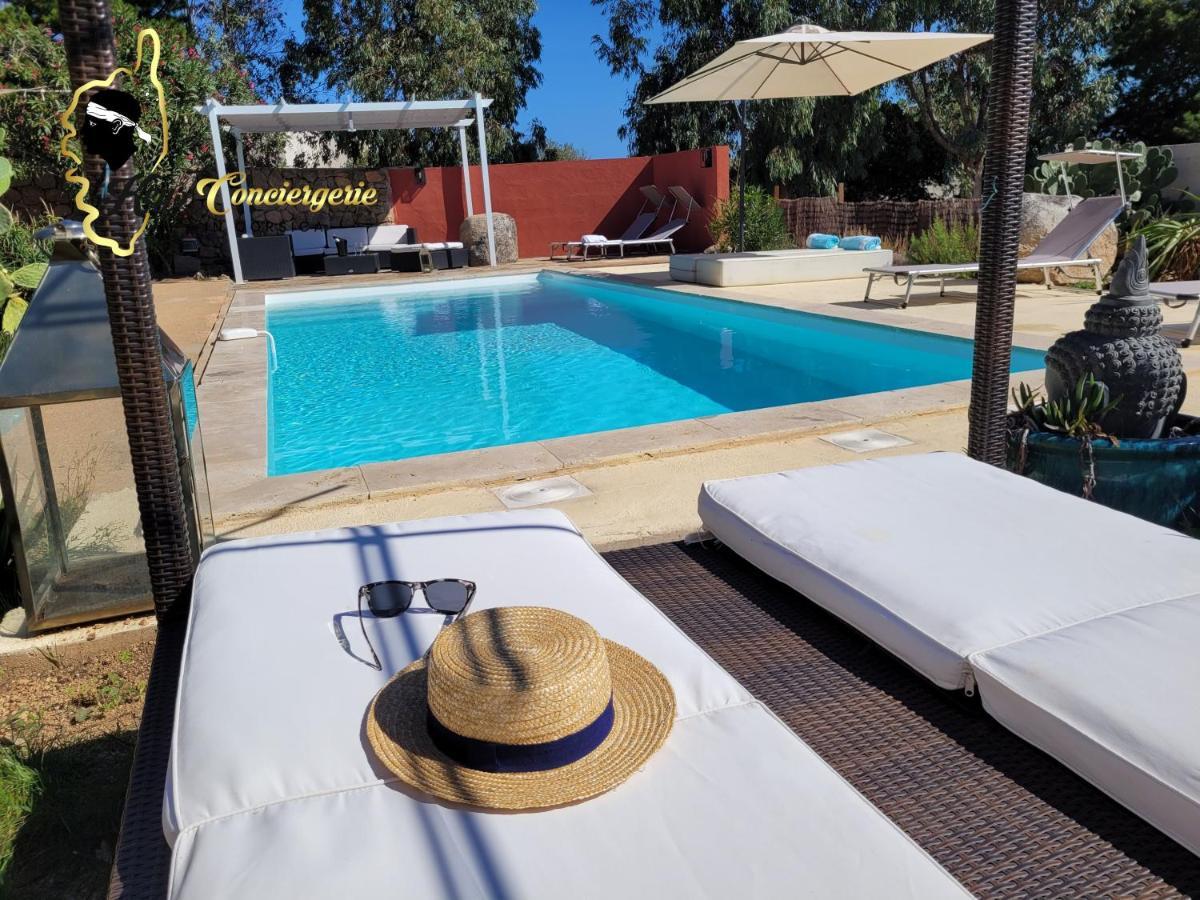 Casa Salya 8 Pers Piscine Privee Chauffee San Cipriano Villa Lecci Luaran gambar