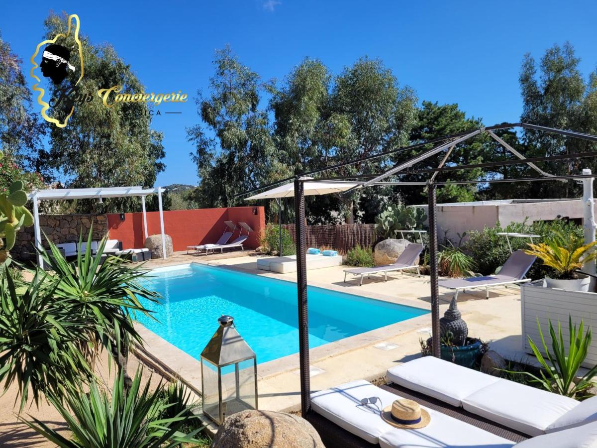 Casa Salya 8 Pers Piscine Privee Chauffee San Cipriano Villa Lecci Luaran gambar