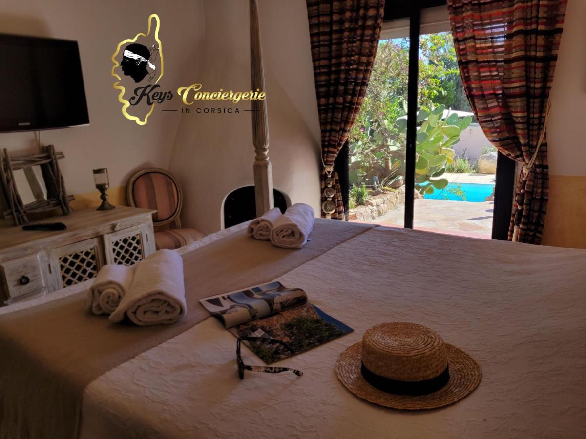 Casa Salya 8 Pers Piscine Privee Chauffee San Cipriano Villa Lecci Luaran gambar
